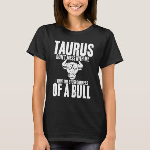 T-shirt Signe de zodiaque de définition de Taurus pour ast