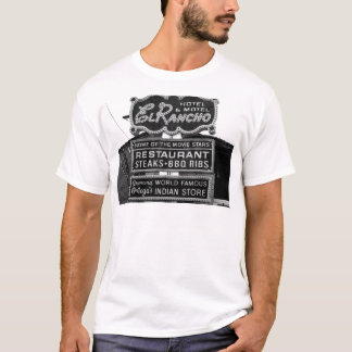 T-shirt Signe d'hôtel d'EL Rancho