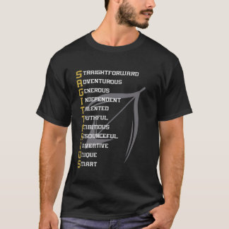 T-shirt Signe du zodiaque Sagittaire Constellation Anniver