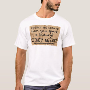 T-shirt Signe nécessaire de carton de rein