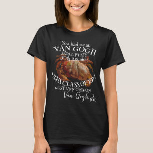 T-shirt Signé numérique Van Gogh Réunion du lycée de Van G