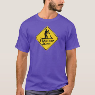 T-shirt SIGNE ROUTIER DE LA ZONE DE Paddleboard