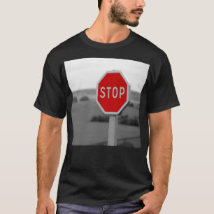 T-shirt SIGNE ROUTIÈRE ROUTE ROUTE Minimaliste photographi