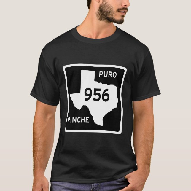 T-shirt SIGNE ROUTIÈRE Simple Puro Che 956 Texas (Devant)