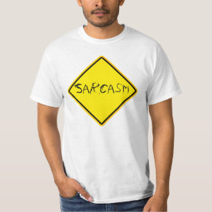 T-shirt signe sarcastique