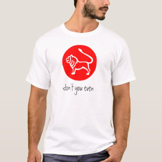 T-shirt Signe T de zodiaque de Lion