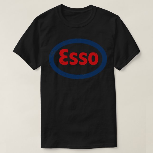 T-shirt Signe Vintage Esso (Design devant)
