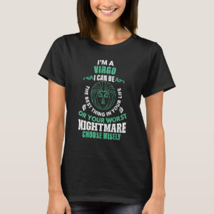 T-shirt SIGNE Zodiaque Im Un Graphique Virgo