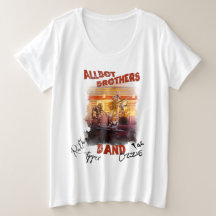 T-shirt Signed Allbot Brothers Band