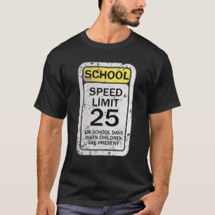 T-shirt Signes de circulation amusants Costume d'Halloween