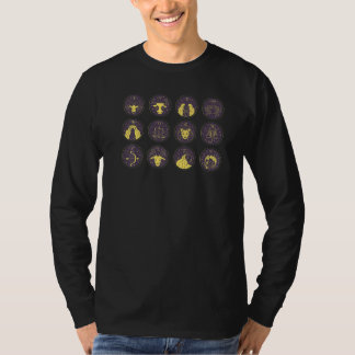T-shirt Signes du zodiaque Astrologie Horoscope Femmes Enf