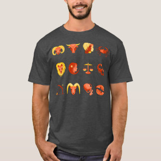 T-shirt Signes zodiaques Halloween Zodiaque Horoscope Astr
