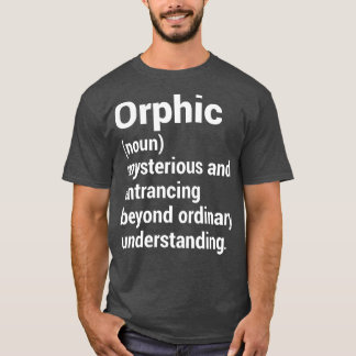 T-shirt Signification Orphique