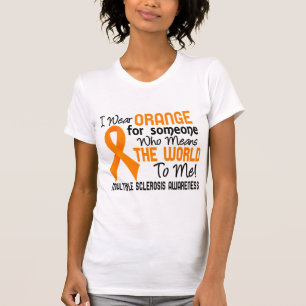 T-shirt Signifie le monde à moi la sclérose en plaques 2