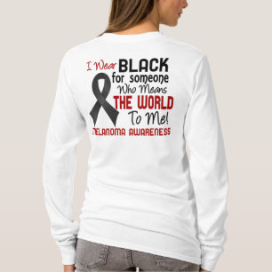 T-shirt Signifie le monde à moi le mélanome 2