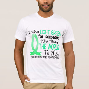 T-shirt Signifie le monde à moi maladie coeliaque