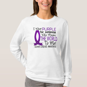 T-shirt Signifie le monde à moi maladie de Crohn