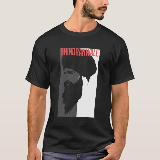 T-shirt Sikh Bhindranwale 1984 Singh Punjabi (Devant)