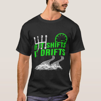 T-shirt S'Il Change Il Conduit Drôle Mens Amoureux De Voit