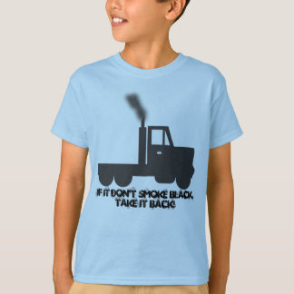 T-shirt S'il ne font pas le noir de fumée badine la pièce
