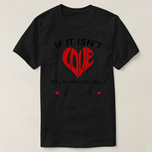 T-shirt S'il n'est pas l'amour Ronnie Bobby Ricky Mike Ral (Design devant)