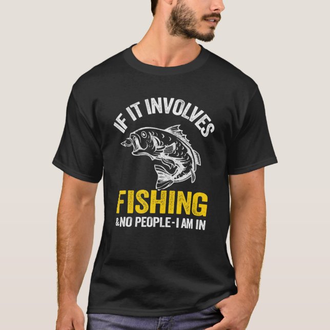 T-shirt S'Il S'Agit De Pêche (Devant)