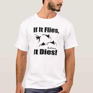T-shirt S'il vole il meurt