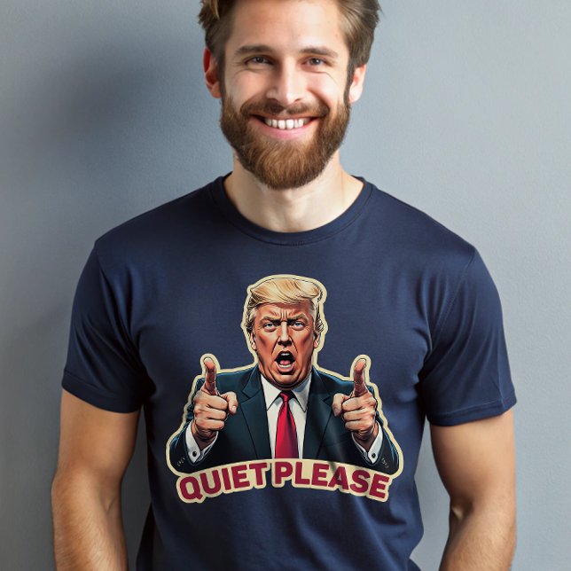 T-shirt S'Il Vous Plaît Trump Dialogue Sur Le Débat Présid (Créateur téléchargé)