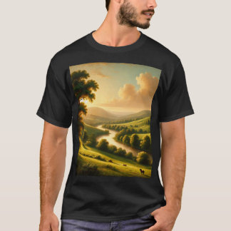 T-shirt "Silence et dimension : l'inspiration de Landsca