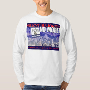 T-shirt Silencieux Majorité-AUCUNS PLUS !