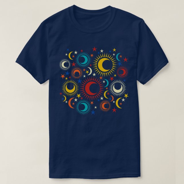 T-shirt Silent Night Moon750 (Design devant)