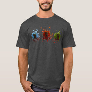 T-shirt Silent Running Huey Dewey and Luey 