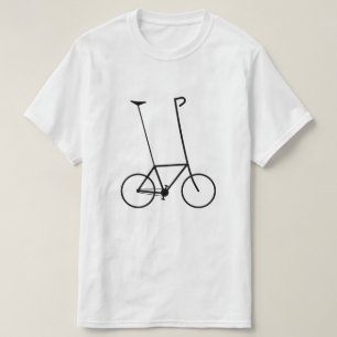 T-shirt Silhouette à bicyclette : Haute Siège & Poignées