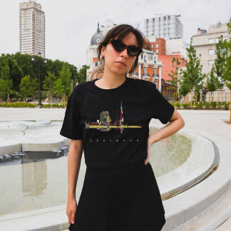 T-shirt Silhouette coloré de Dortmund