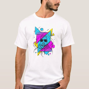 T-shirt Silhouette d'art minimaliste de ligne inspirée par