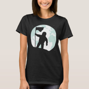 T-shirt Silhouette d'astronaute