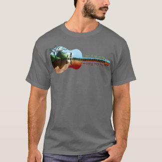 T-shirt Silhouette de guitare de Hadestown