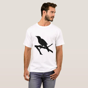 T-shirt Silhouette de moqueur