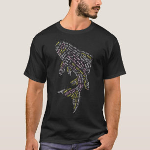 T-shirt Silhouette de poisson – Nager, Éclabousser et Se d