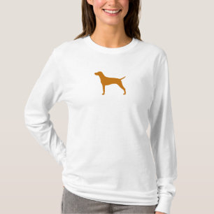 T-shirt Silhouette de Vizsla