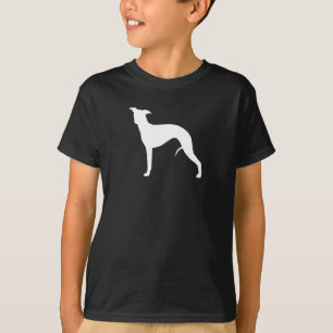 T-shirt Silhouette de whippet