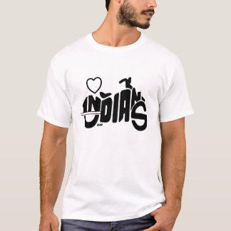 T-SHIRT SILHOUETTE D'INDIENS