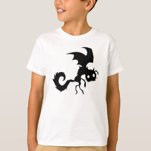 T-shirt Silhouette du chat vampire
