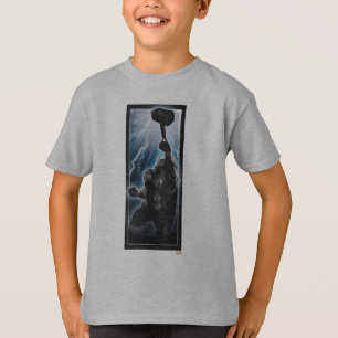 T-shirt Silhouette du personnage d'Avengers Thor