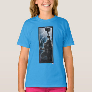T-shirt Silhouette du personnage d'Avengers Thor