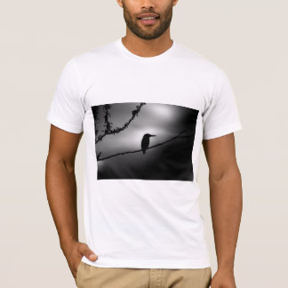 T-shirt Silhouette d'un martin-pêcheur