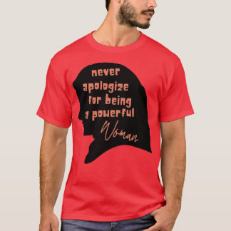 T-shirt Silhouette féminine féministe 1