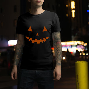 T-shirt Silhouette Halloween Jack-o'-lantern