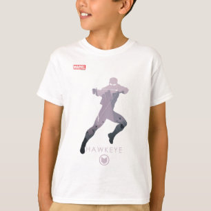 T-shirt Silhouette héroïque de Hawkeye