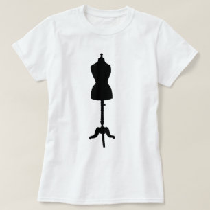 T-shirt Silhouette II de forme de robe